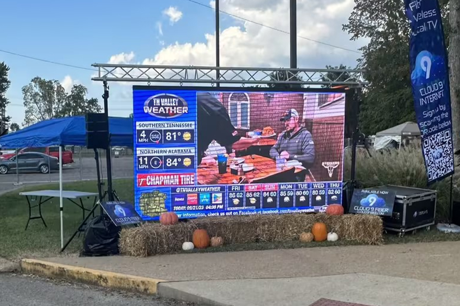 10sqm P3.91 Outdoor LED Display in USA