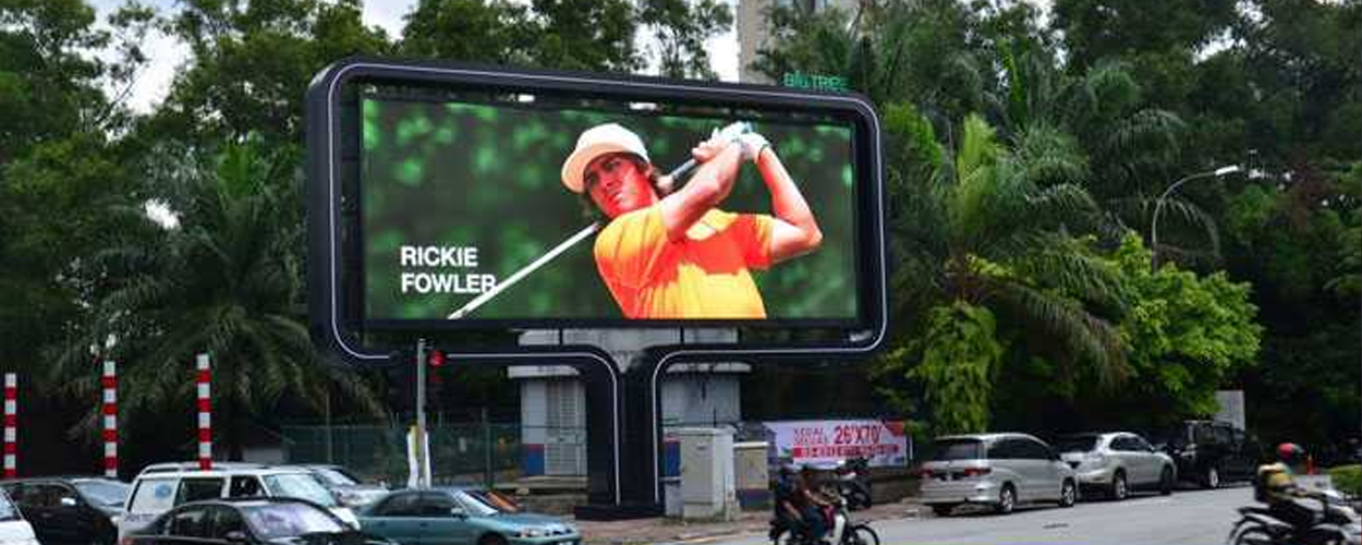 led advertising board