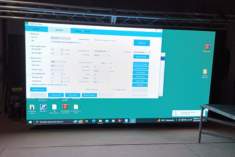 12SQM P5 Indoor LED Display in Mexico