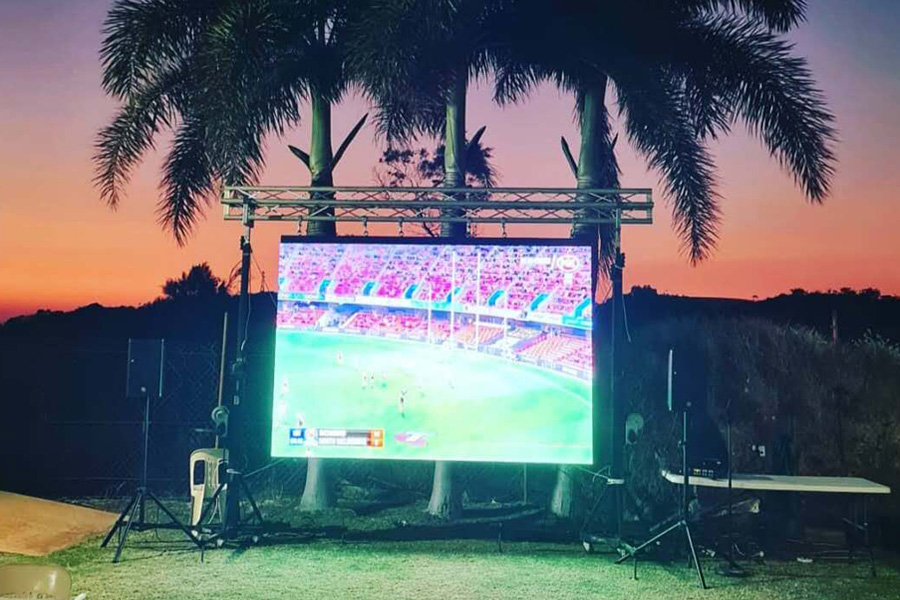 12sqm outdoor P3.91 led display in Australia
