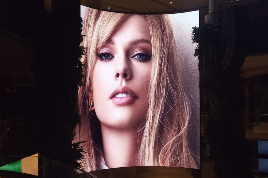 15sqm P2.5 Curved LED Display in Morocco