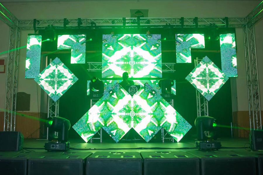 15sqm P3.9 stage LED screen in USA