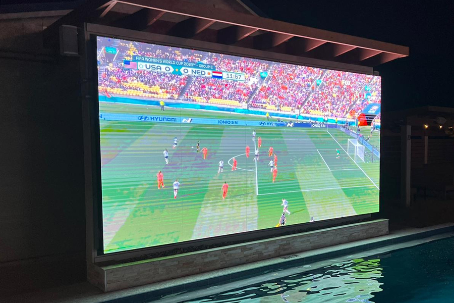 18sqm Outdoor P2.5 LED Display in USA