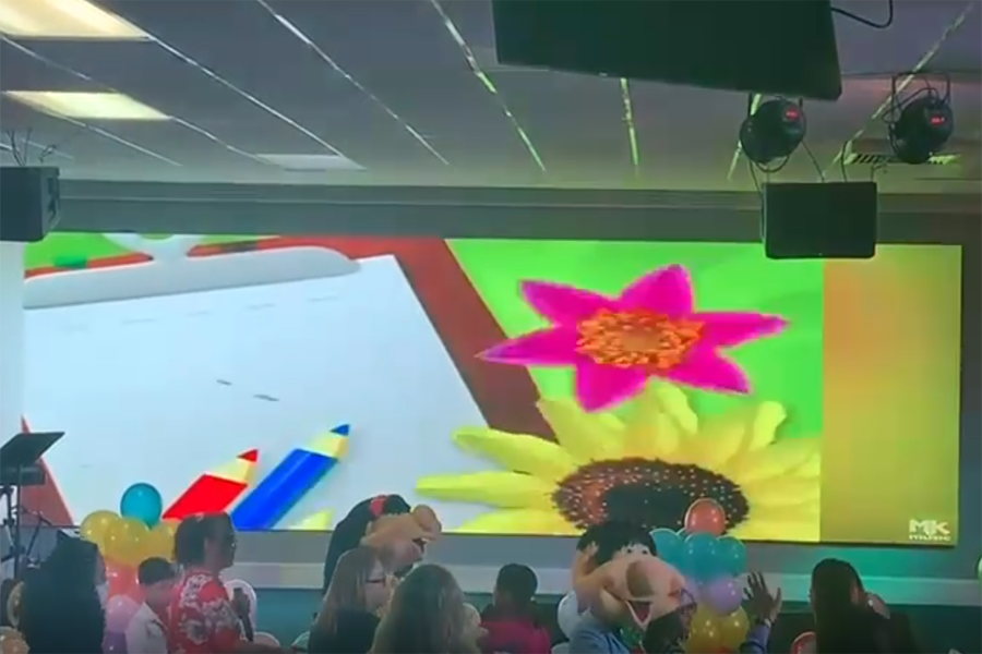21sqm P2.976 stage LED display in USA