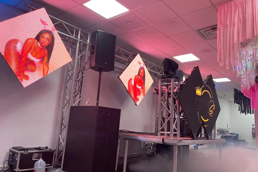 24sqm P3.91 led display in USA
