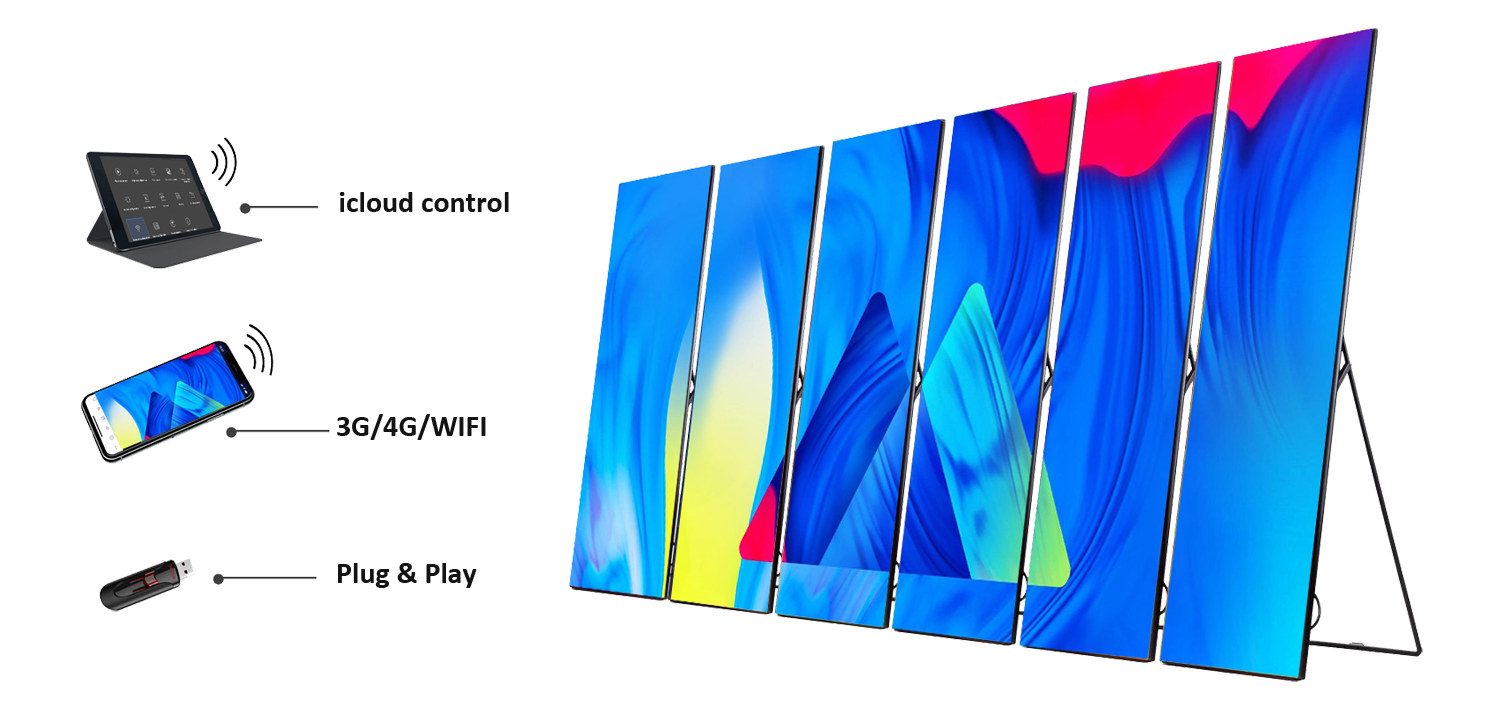 smart led poster