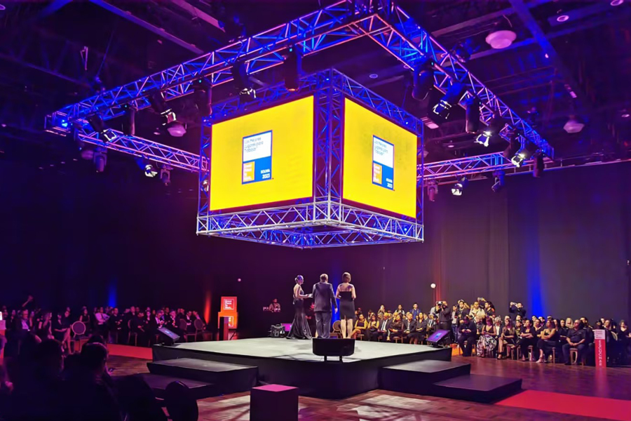 30SQM P2.976 LED Screen in Bolivia