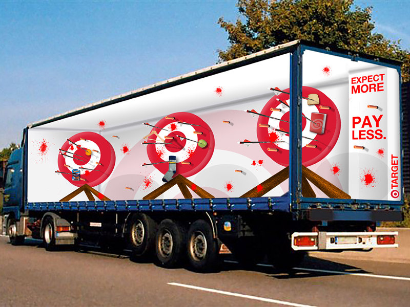 3D LED billboard truck