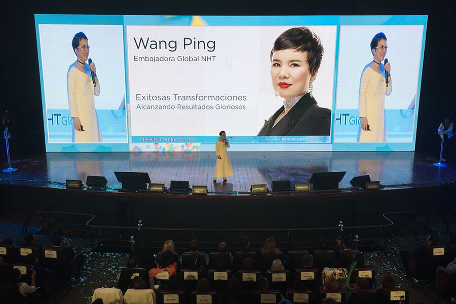 104sqm P2 HD LED display in Peru