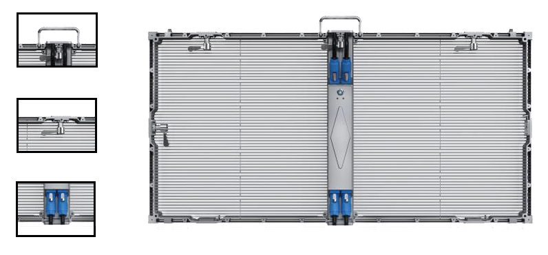 glass letransparent micro led displayd screen
