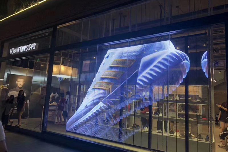 transparent led display