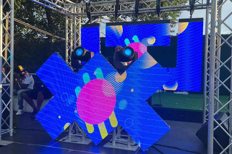 6sqm DJ booth LED display in USA