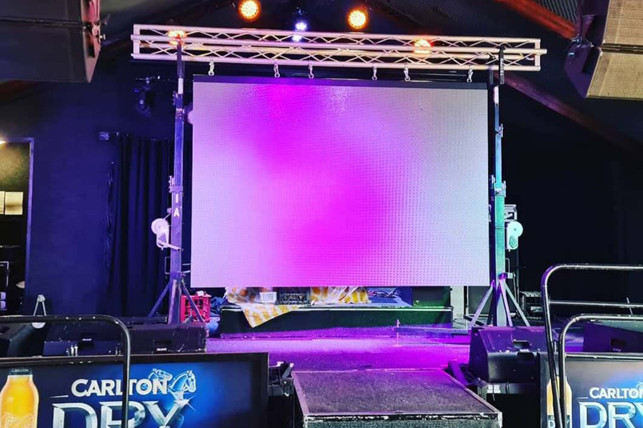 6sqm outdoor P5 led display in Australia