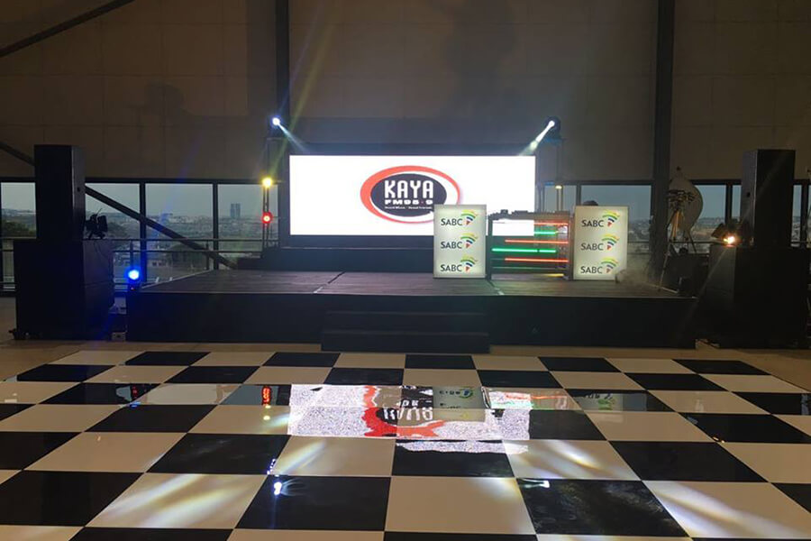 15sqm outdor P10 LED display in South Africa