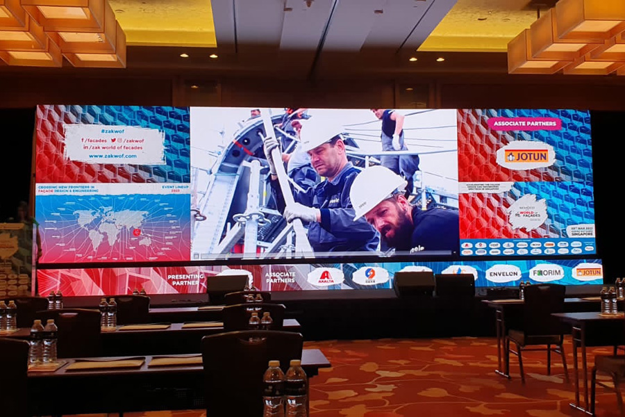 80sqm P2.6 LED Screen in Singapore