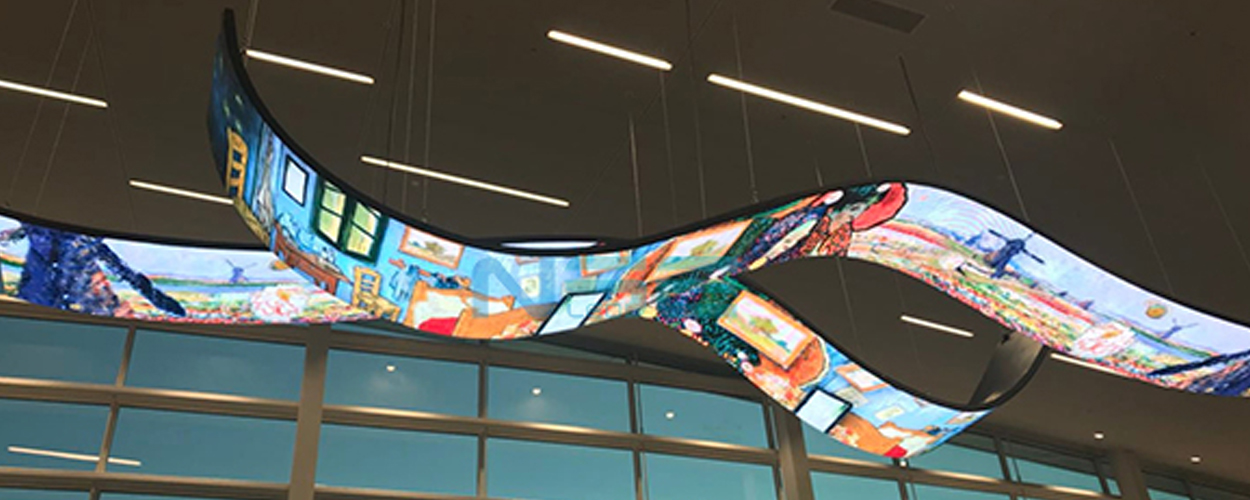 Bendable LED Screen