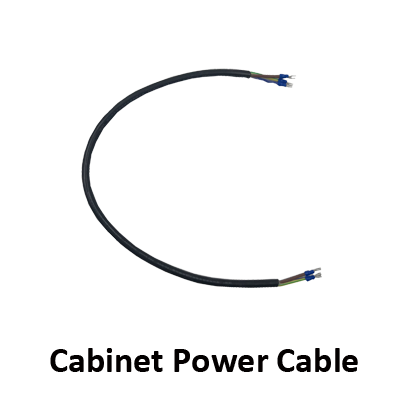 Cabinet power cable