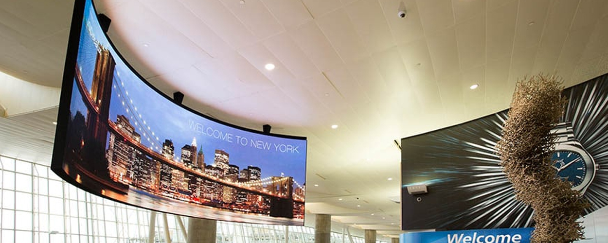 Curved LED Panel