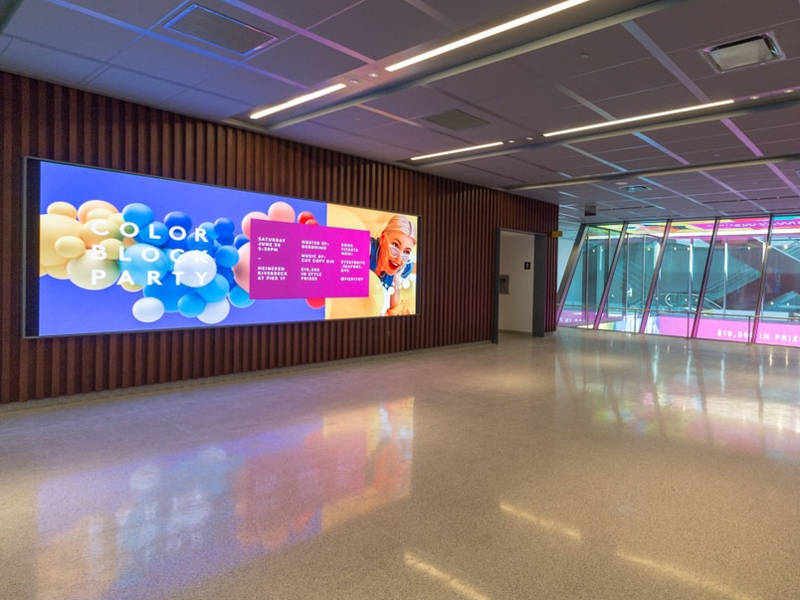 HD indoor led screen