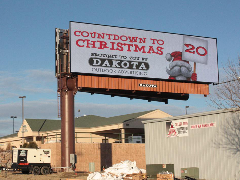 LED billboard advertising