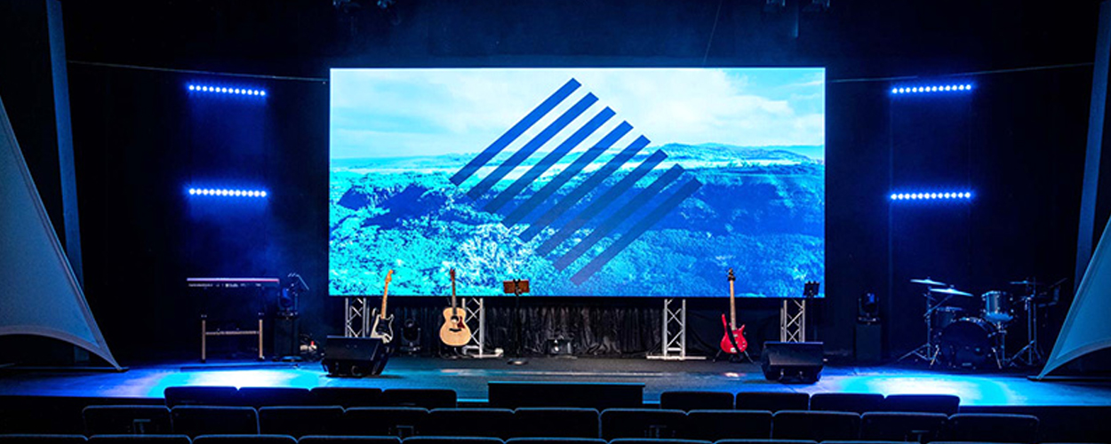 LED video wall screens
