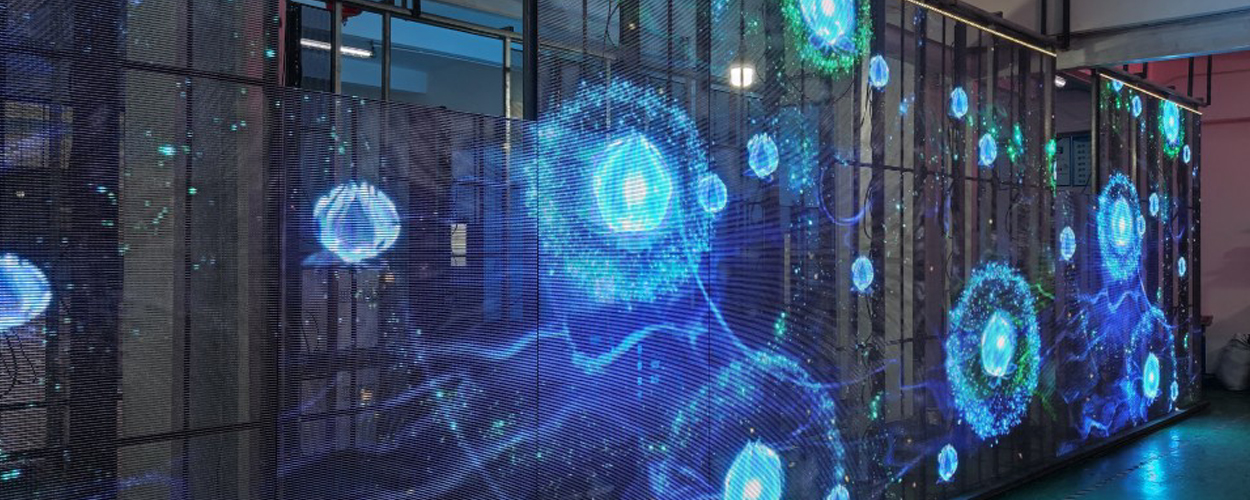 Transparent LED screens