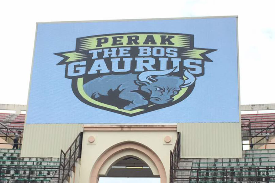 108sqm P10 stadium LED display in Malaysia