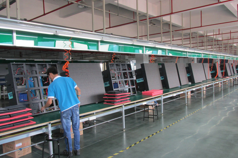 Led cabinet assembly