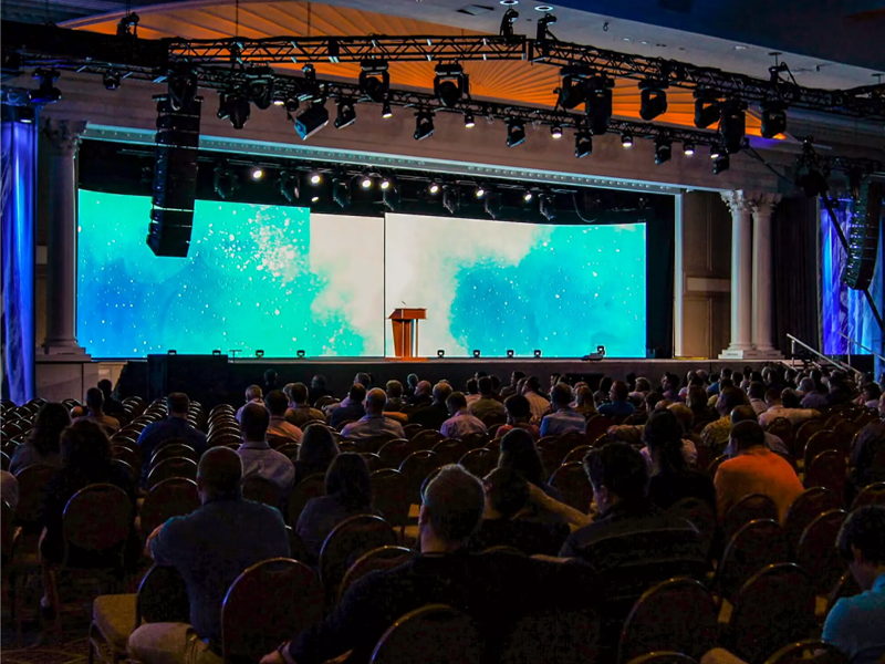 backdrop LED display