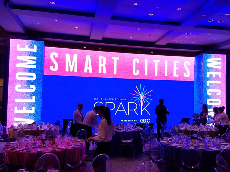 backdrop LED display