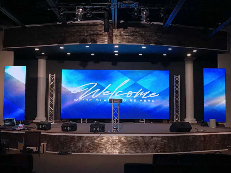 church LED display
