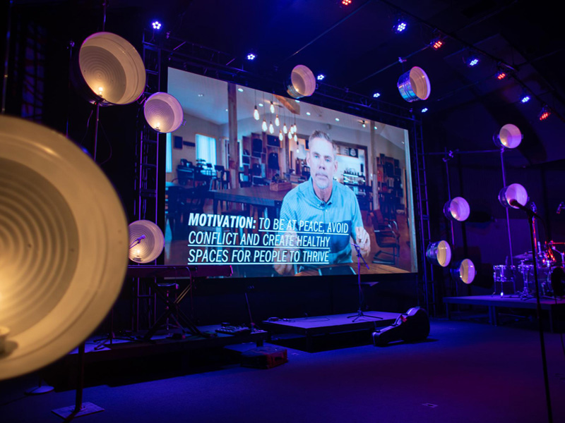 church LED display