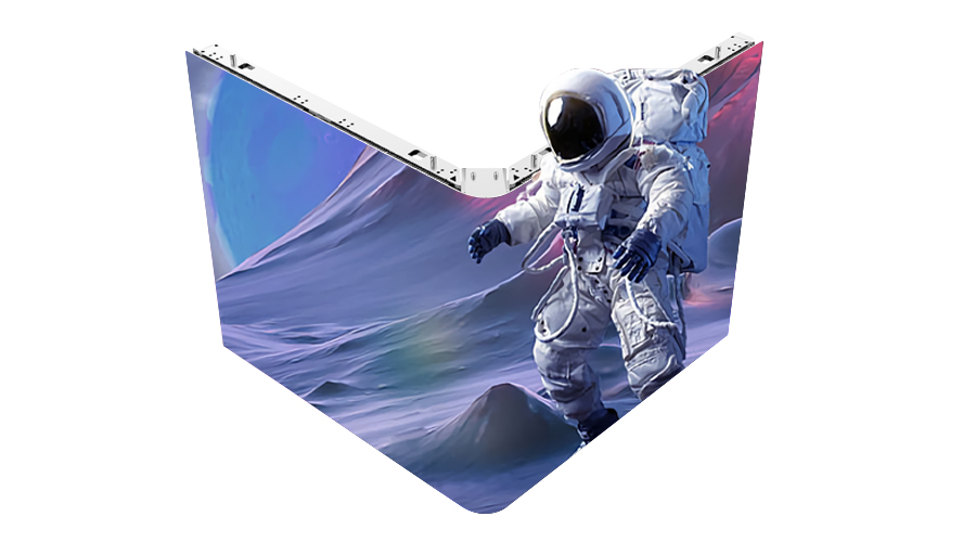 Outdoor 3D Advertising LED Screen With Aluminum LED Panel