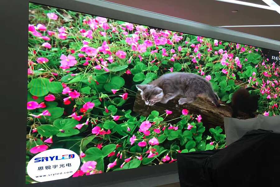 32sqm P1.875 HD LED display in Hongkong