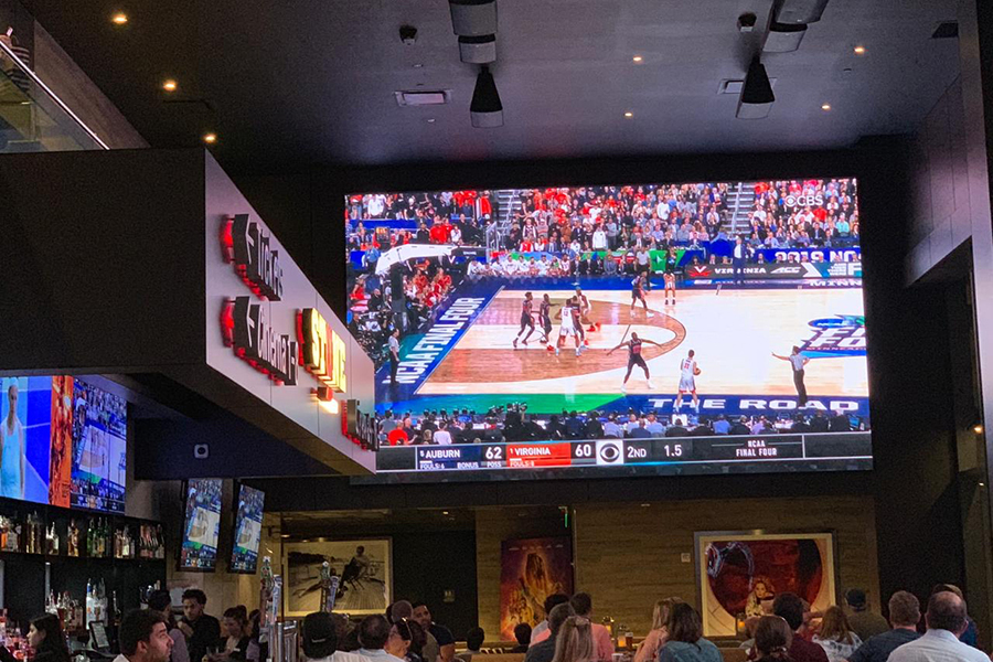 35sqm P3.91 LED display in Bolivia