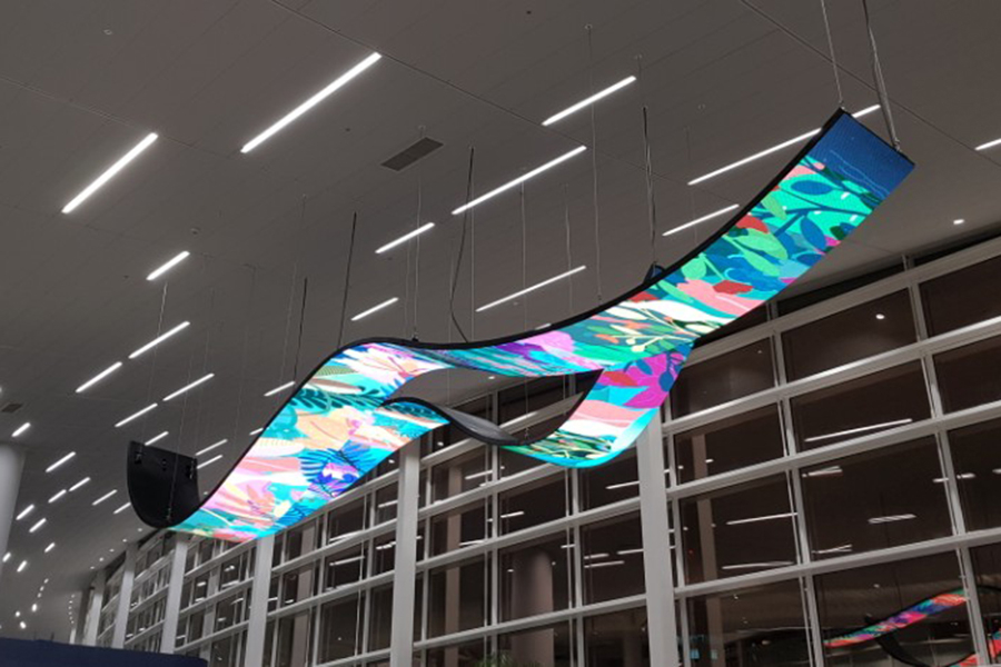 irregular led display