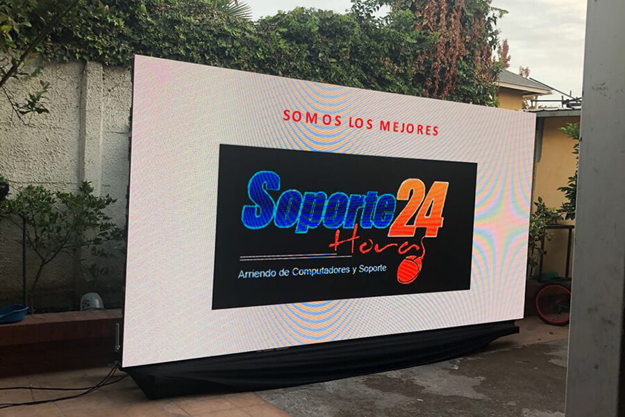 32sqm P4.81 LED display in Chile
