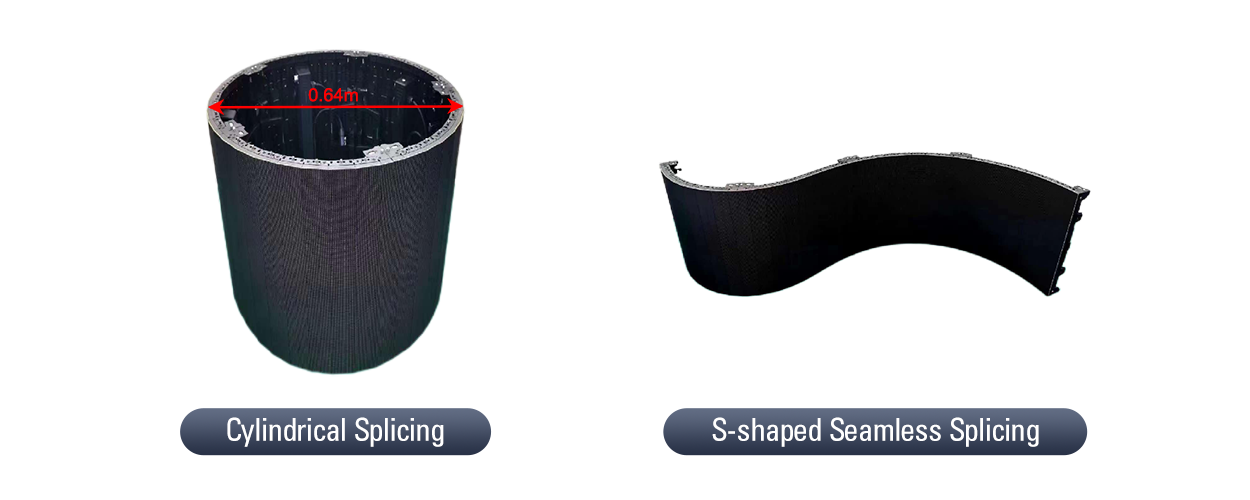 flexible transparent led screen