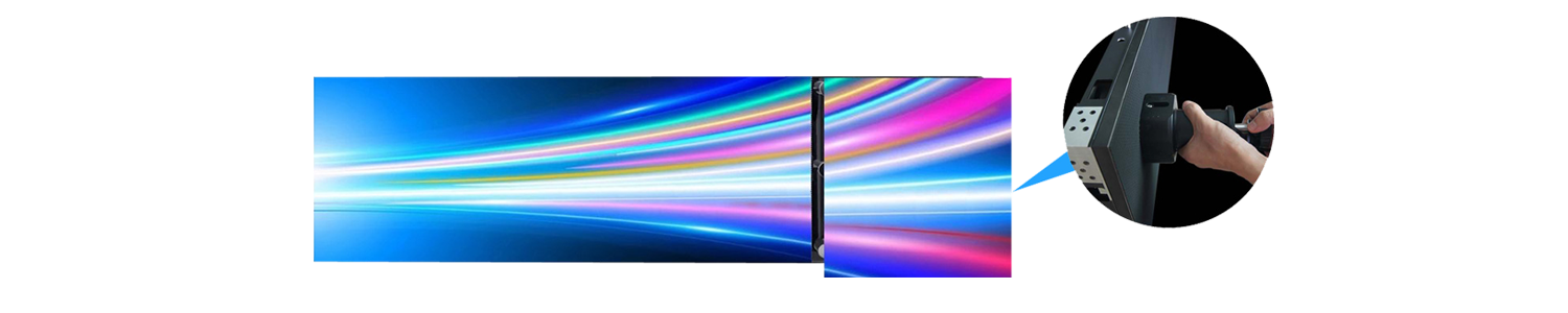 front maintenance led display