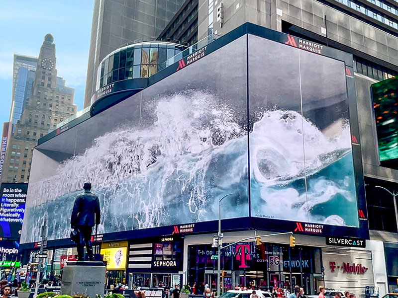 outdoor 3D LED screen