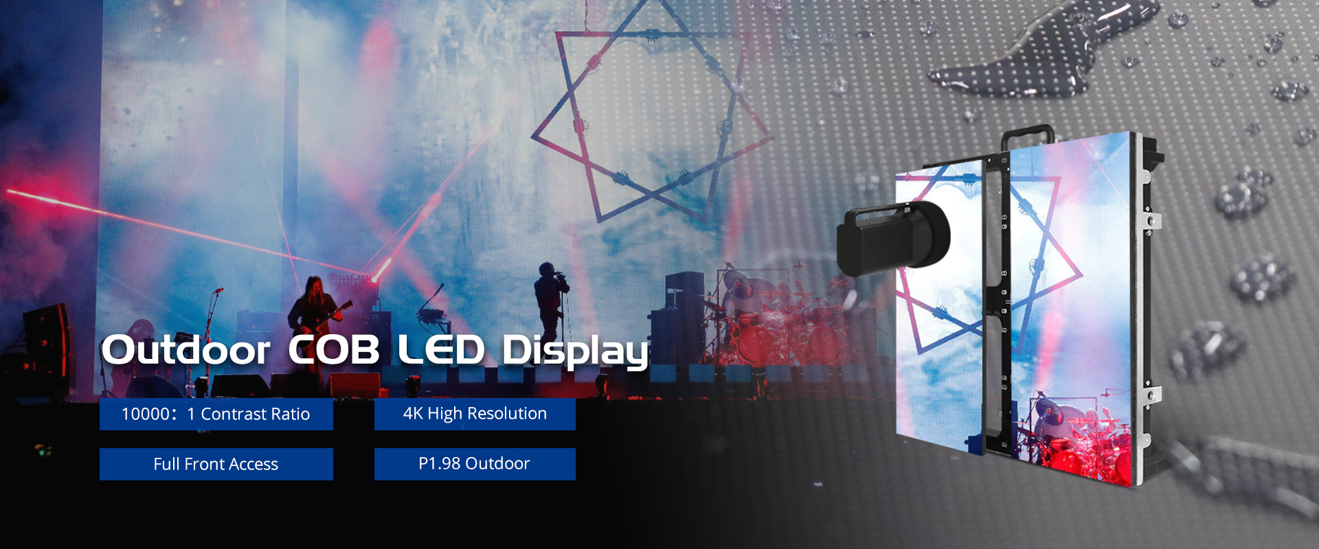 outdoor COB LED display