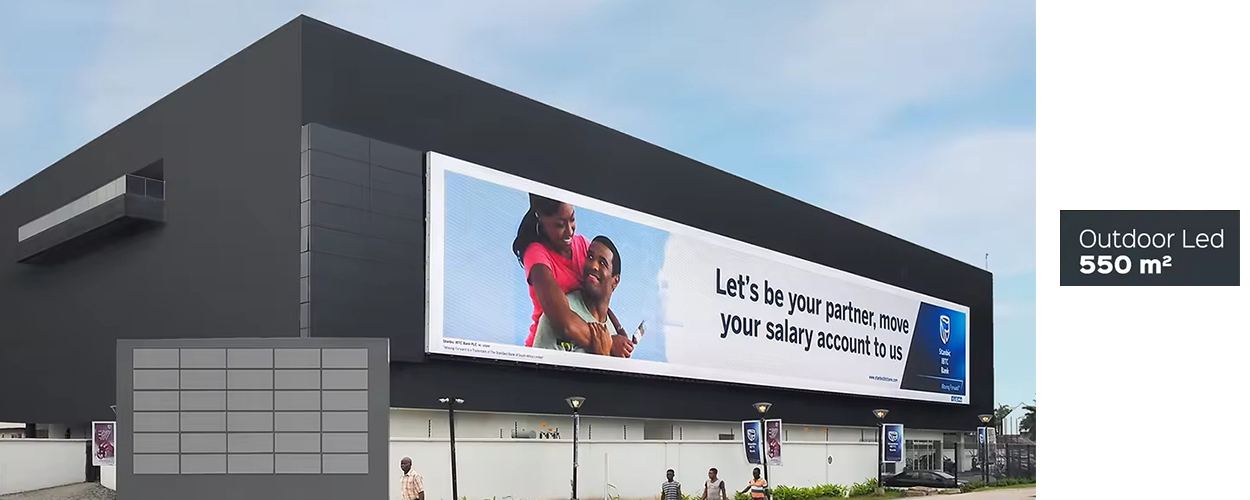 outdoor advertising led display screen