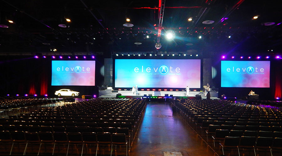 Rental LED Screen Outdoor Front Access