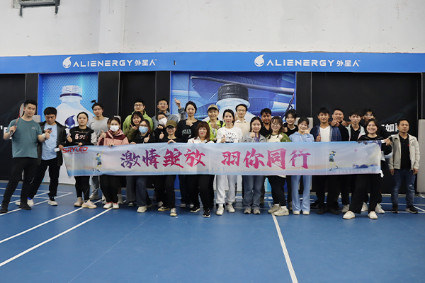 TEAM SPIRIT IN BADMINTON